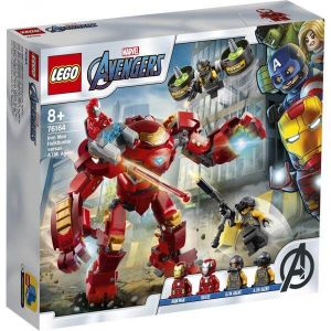 Image de Lego Iron Man Hulkbuster contre un agent de l'A.I.M. Marvel Avengers 76164