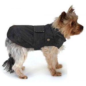 Croci Montreal Imperméable Noir pour Chiens 50 cm - C7074994