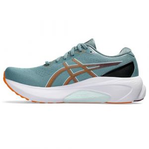 Asics Homme Gel Kayano 30 Sneaker, Foggy Teal/Bright Orange, 40.5 EU