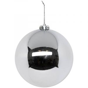 Atmosphera Boule de Noël maxi 150mm argent créateur d'intérieur