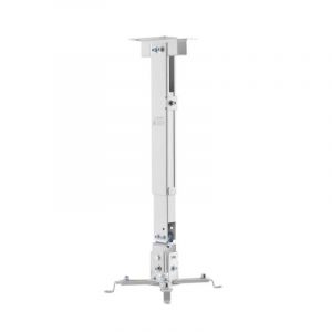 Iggual Support de Projecteur SPTP01 Blanc 20kg Inclinable et Pivotant