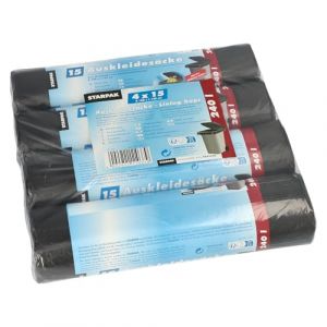Papstar Sacs de recouvrement pour poubelle 240 l 135 cm…