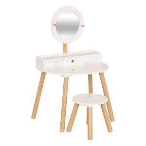 Atmosphera Coiffeuse enfant Bella blanc L60,7xp42xH89,2cm créateur d'intérieur
