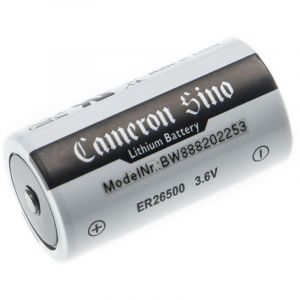 Vhbw Pile au lithium ER26500 (Size C) - Pile primaire (8500mAh, 3,6V, Li-SOCl2)