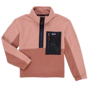 Patagonia Polaire enfant K'S MICRODINI 1/2 ZIP P/O Rose - Taille 16 ans,8 ans,10 ans,12 ans,14 ans,6 ans