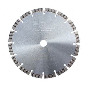 Diamwood Disque diamant AQUARIUS D. 230 x Al. 22,23 x Ht. 10 mm - béton armé, béton, matériaux de construction