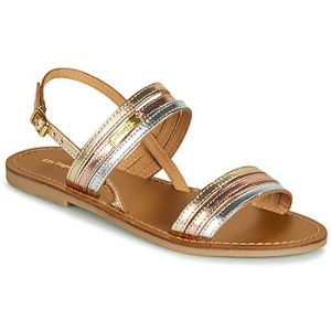 sandales tropeziennes dorees