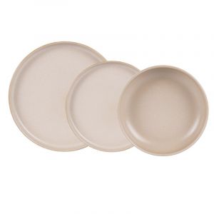 Table passion Service d'assiettes Uno sable réactif 2