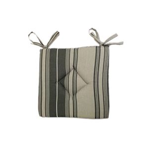 Image de Soleil d'Ocre Galette de chaise Kent en coton recycl&eacute; (40 x 40 cm)