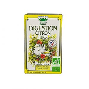 Image de Romon Nature Tisane Digestion Citron Bio 20 sachets