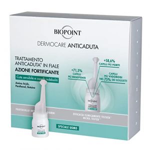 Biopoint Dermocare Trattamento uomo anticaduta capelli 20 fiale