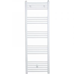 Stano Radiateur s&egrave;che-serviettes eau chaude coda 160 x 50 cm blanc - Blanc