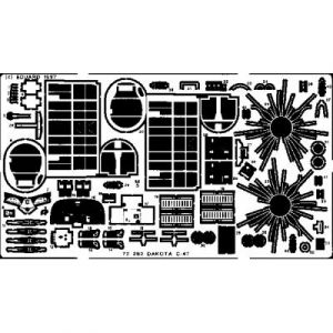 Eduard Accessoire Douglas C-47 Dakota (pour les maquettes Italeri) 1/72ED72252 - Kit de superdétail pour avions