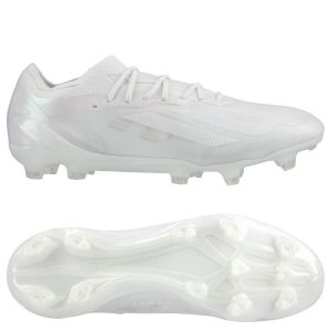 Adidas X Crazyfast .1 Fg Pearlized - Blanc - Herbe Naturelle (Fg), pointure 40? - Blanc - Taille 40⅔