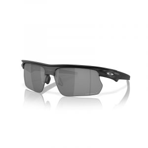 Oakley Unisex OO9400 BISPHAERA 940001 Lunettes de soleil O_matter Noir Gris Carré Polarisé Prizm