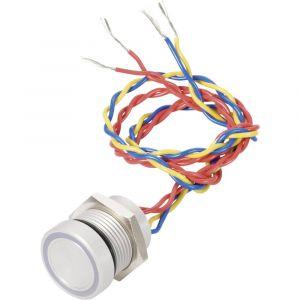 Apem Interrupteur piézo PBARZAFB000G2A 24 V DC/AC 0.2 A 1 x Off/(On) IP69K à rappel 1 pc(s)