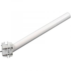 JANDEI - Lampadaire et poteaux solaires d'extérieur (Poteau blanc)