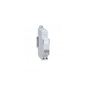 Legrand Interrupteur poussoir inverseur CX3 1 module - Double fonction - Avec voyant Led rouge