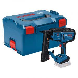 Bosch Professional 18V System agrafeuse à bois sans-fil GTH 18V-38 M (moteur sans charbon, modes coup par coup/rafale, sans batteries ni chargeur, dans L-BOXX)