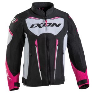 Ixon Blouson Enfant Striker Air Kid Noir Blanc Fuchsia - Taille 8 ans