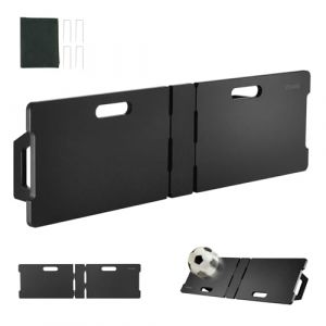 Planche de Rebond de Football-VEVOR-115 x 33 cm-avec Rebond à 2 Angles en PEHD-pour Enfant Adulte Entraînement de Passe et Tir