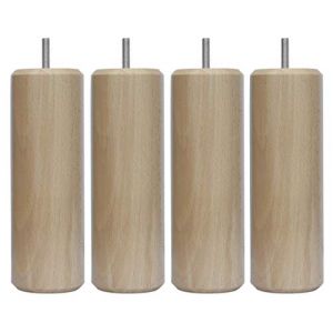 Margot JEU DE 4 PIEDS SOMMIER CYLINDRE VERNIS NATUREL HA