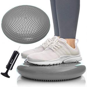 Disque sensoriel d'exercice gris