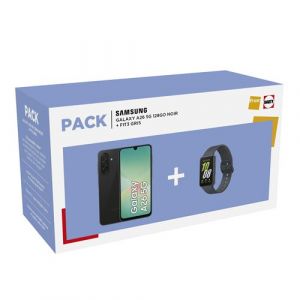 Samsung Pack Galaxy A26 5G 128Go Noir + Fit3 Gris