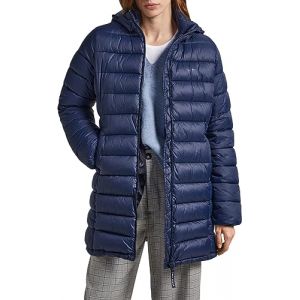 Pepe Jeans Pour femme. Manteau Maddie Long marine
