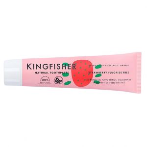 Kingfisher Kinderzahnpasta Erdbeere Fluoridfrei