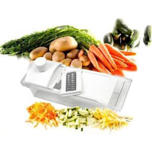 Coupe légumes gusto casa - râpe fruits et légumes presse-agrumes manuel 592012