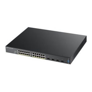 Zyxel XGS2210-28HP - Commutateur Géré 24 x 10/100/1000 (PoE) + 4 x 10 Gigabit SFP+