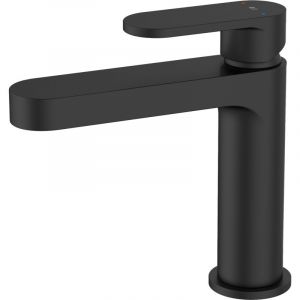 Image de Essebagno Cortes mitigeur lavabo bas noir - Noir