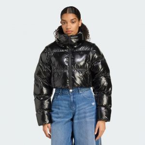 Adidas Originals Doudoune Cropped Puffer Brillante Essentials 2-en-1, pointure Large - Taille Large