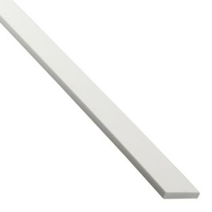Champlat - PVC - Blanc - L2,40m 2x40mm