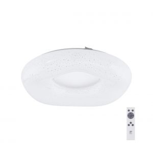 Eglo Plafonnier ZAMUDILO LED Blanc, 1 lumi&egrave;re - Moderne - Int&eacute;rieur - ZAMUDILO - D&eacute;lai de livraison moyen: 10 &agrave; 14 jours ouvr&eacute;s. Port gratuit France m&eacute;tropolitaine et Belgique d&egrave;s 100 &euro;.