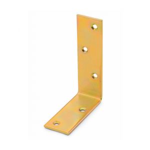 Index 50 équerres Bichromatée poutre, côtés inégaux, 100 x 75 x 30 mm - SCPD107530