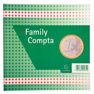 Exacompta Registre Family Compta 100 pages (250 x 250 mm)