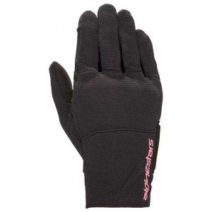 Image de Alpinestars Gants Moto Femme Reef Noir-Rose