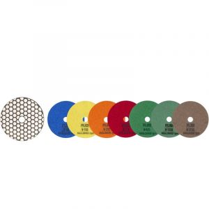 Rubi Disque diamant polissage et poncage a sec 100 mm gr. 200 - 62972