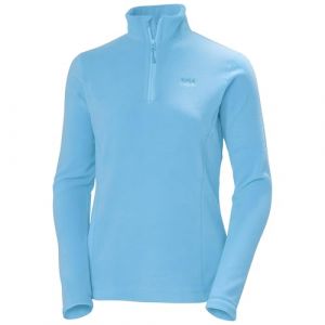 Helly Hansen Womens W Daybreaker 1/2 Zip Fleece, Aqua, M