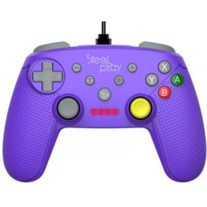 Steelplay Manette filaire pour Nintendo Switch - violet