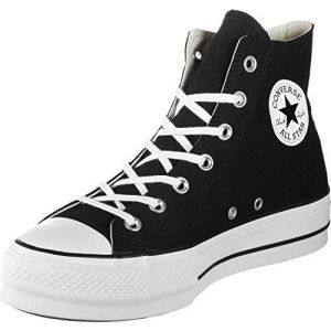 Converse Baskets All Star Lift Hi Platform Femme - White, White