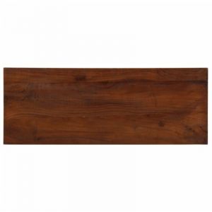 VidaXL Dessus De Table 70x40x2,5 Cm Rectangulaire Bois Massif R&eacute;cup&eacute;r&eacute;