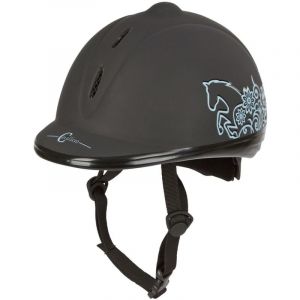 Covalliero Casque d'équitation Beauty VG1 53-57 cm noir 328251