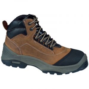Lemaitre Chaussures de s&eacute;curit&eacute; montantes Solano S3 CI SRC 100% non m&eacute;talliques Marron 48