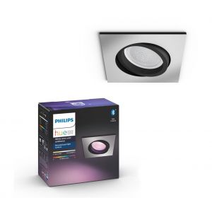 Philips Spot HueWCA CENTURA encastre carre 1x5.7 Multicolore