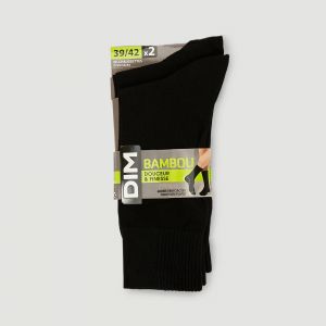 DIM Lot de 2 paires de chaussettes