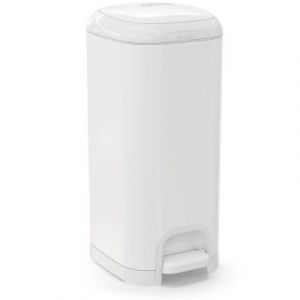 Poubelle &agrave; Couches Select + 1 Recharge - Blanc