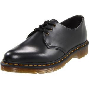 Dr. Martens 1461 Vegan 14046001, Chaussures de ville mixte adulte - Noir black, 44 EU